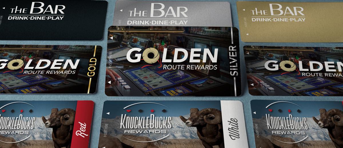 Golden Ent Rewards cards